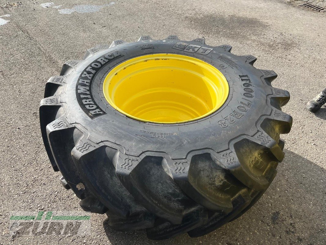 Komplettradsatz от тип BKT 600/70 R28 IF 164D, Gebrauchtmaschine в Holzgünz - Schwaighausen (Снимка 4)