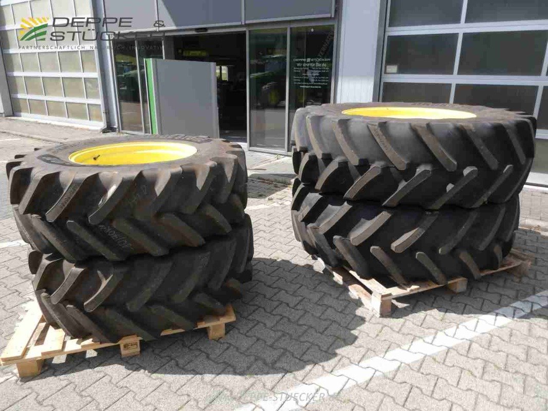 Komplettradsatz typu Bridgestone 480/70R28 / 520/85R38 VX-Tractor, Gebrauchtmaschine v Lauterberg/Barbis (Obrázek 1)