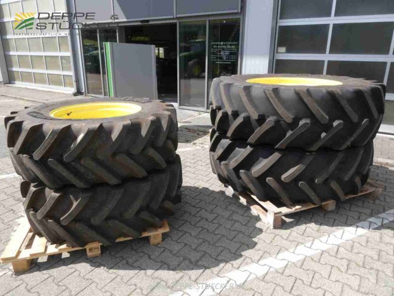 Komplettradsatz del tipo Bridgestone 480/70R28 / 520/85R38 VX-Tractor, Gebrauchtmaschine In Lauterberg/Barbis (Immagine 1)