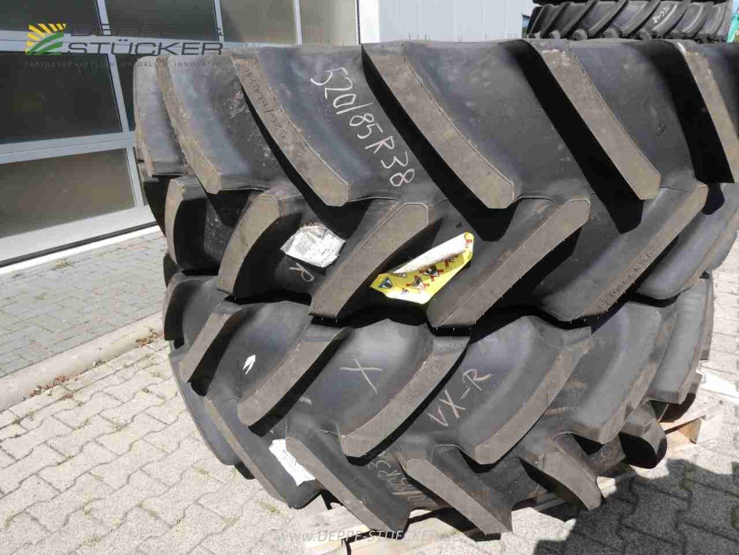 Komplettradsatz typu Bridgestone 480/70R28 / 520/85R38 VX-Tractor, Gebrauchtmaschine v Lauterberg/Barbis (Obrázek 8)