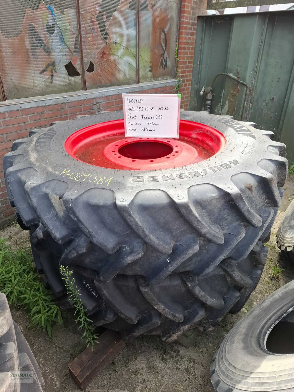 Komplettradsatz typu Ceat 460/85 R38, Gebrauchtmaschine v Oldenburg in Holstein (Obrázek 1)