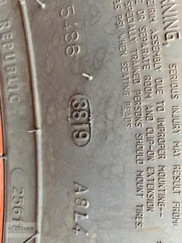 Komplettradsatz of the type CLAAS Axion 810     MITAS AC 65, 540/65 R 30, Gebrauchtmaschine in Asendorf (Picture 7)