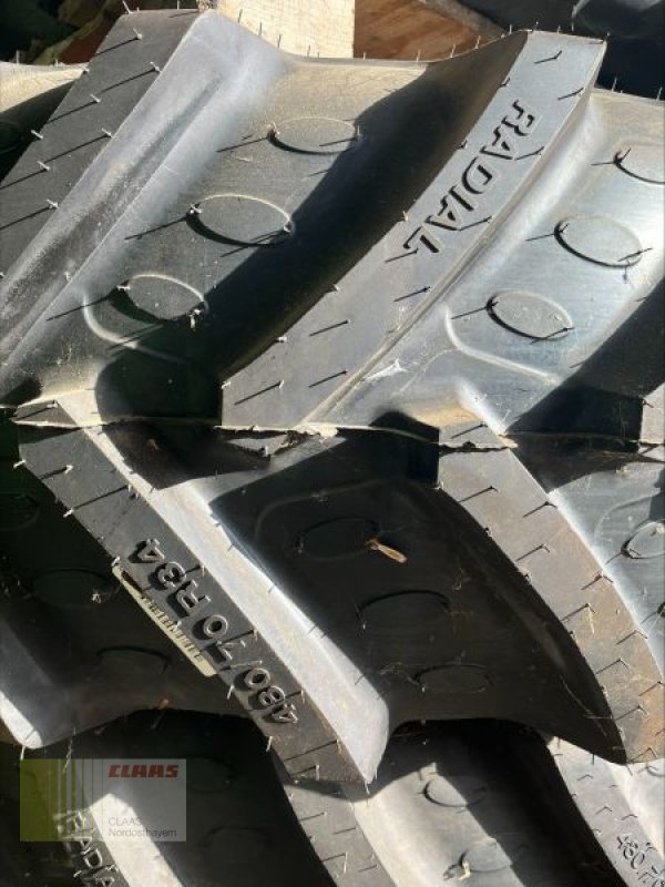 Komplettradsatz des Typs CLAAS KRS 380/70R24 + 480/70R34 BKT, Neumaschine in Altenstadt a.d. Waldnaab (Bild 3)