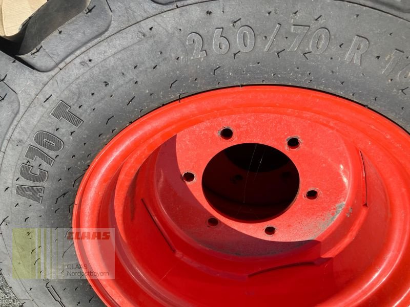 Komplettradsatz tipa CLAAS MITAS 260/70R16 + 380/70R24, Neumaschine u Hollfeld (Slika 4)