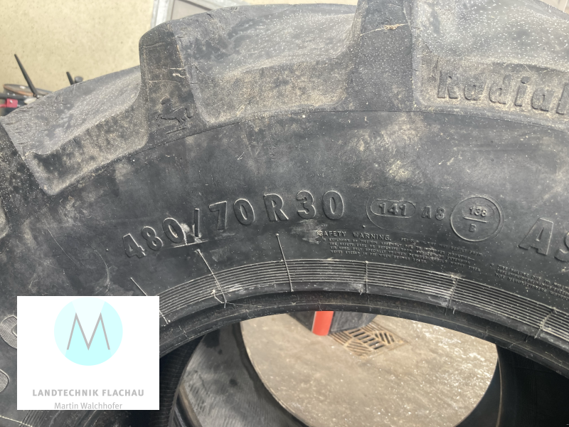 Komplettradsatz a típus Continental 480/70 R 30, Gebrauchtmaschine ekkor: Flachau (Kép 1)