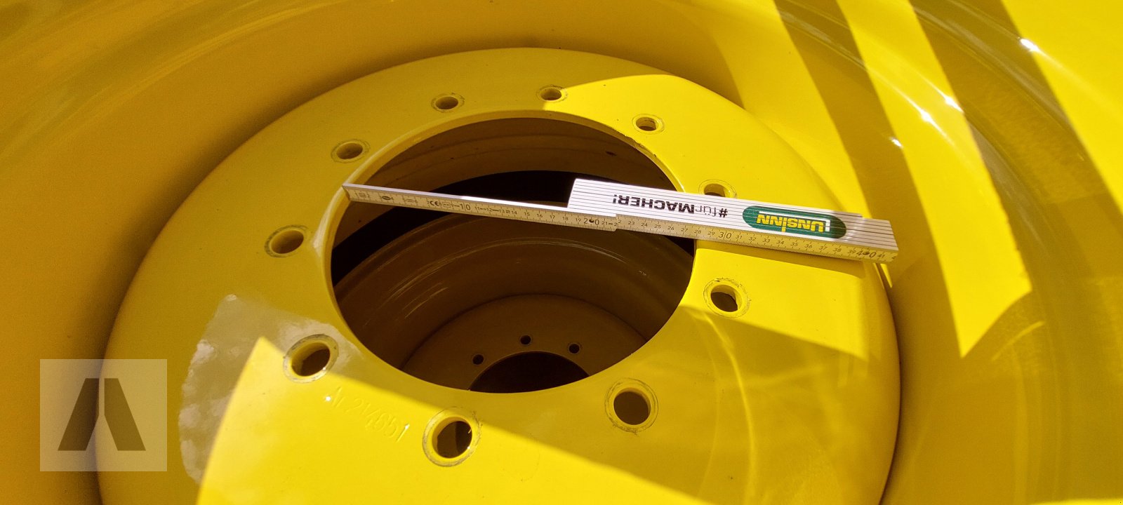 Komplettradsatz des Typs Continental 710/70R38 + 600/65R28, Neumaschine in Schwabmünchen (Bild 7)