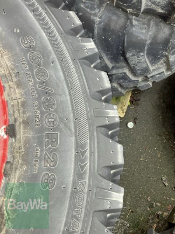 Komplettradsatz typu Fendt 360/70-16 AW305G U. 360/80 R28, Gebrauchtmaschine v Fürth (Obrázok 3)