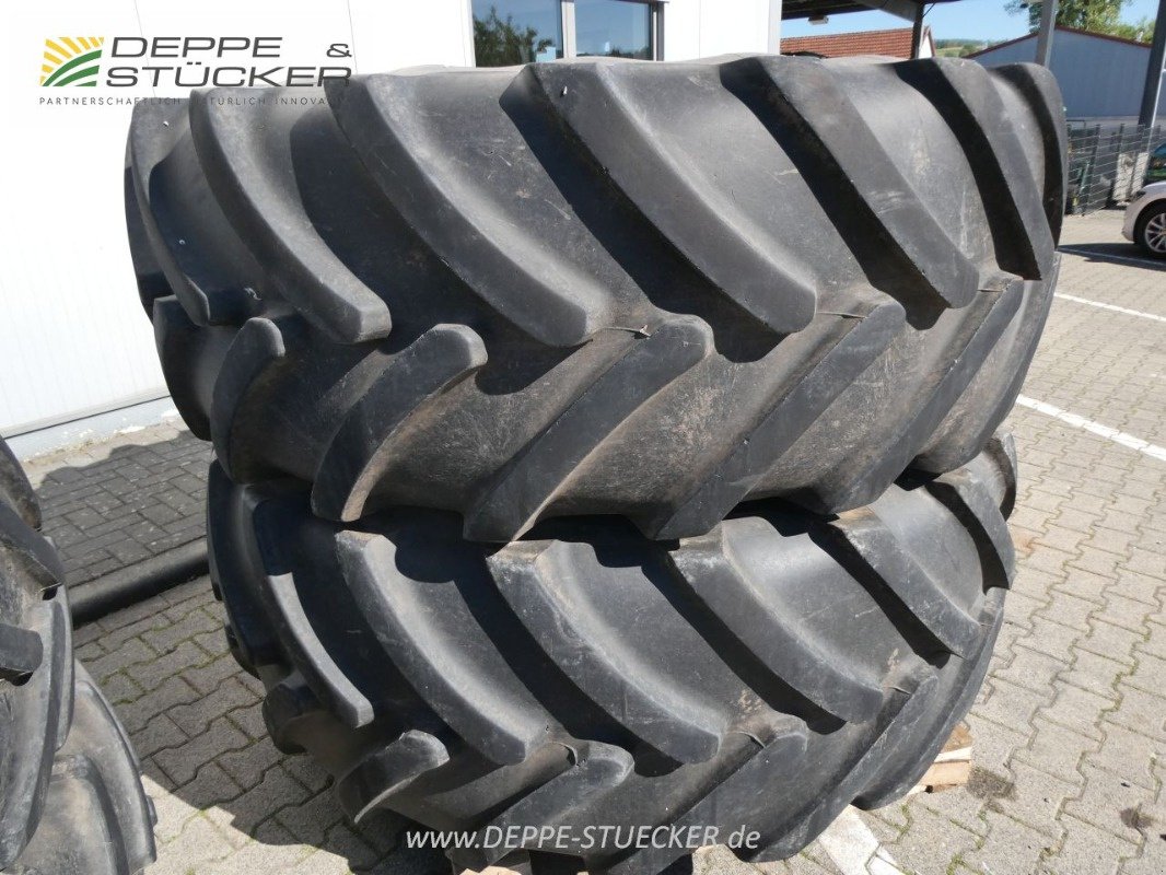 Komplettradsatz des Typs John Deere für Feldhäcksler: VF710/70R42 + 500/85R30, Gebrauchtmaschine in Lauterberg/Barbis (Bild 10)