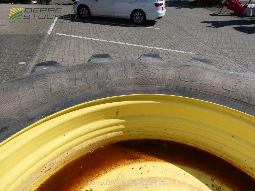 Komplettradsatz des Typs John Deere für Feldhäcksler: VF710/70R42 + 500/85R30, Gebrauchtmaschine in Lauterberg/Barbis (Bild 12)
