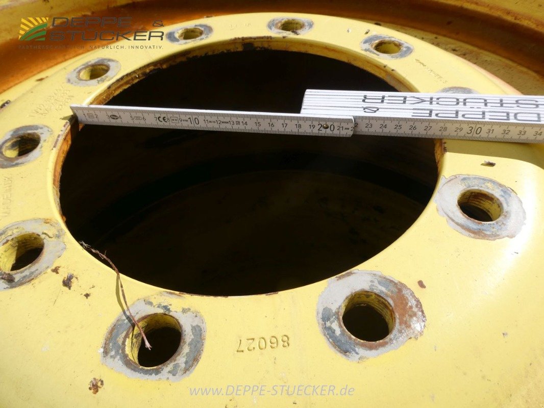 Komplettradsatz des Typs John Deere für Feldhäcksler: VF710/70R42 + 500/85R30, Gebrauchtmaschine in Lauterberg/Barbis (Bild 17)