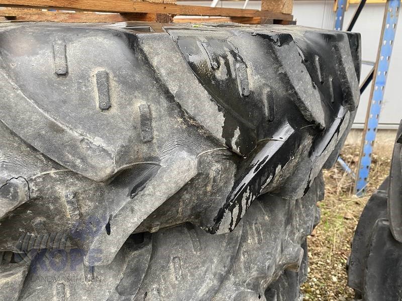 Komplettradsatz of the type Kleber 420 85 R30 sowie 11,2 R 38 für JCB, Gebrauchtmaschine in Schutterzell (Picture 2)