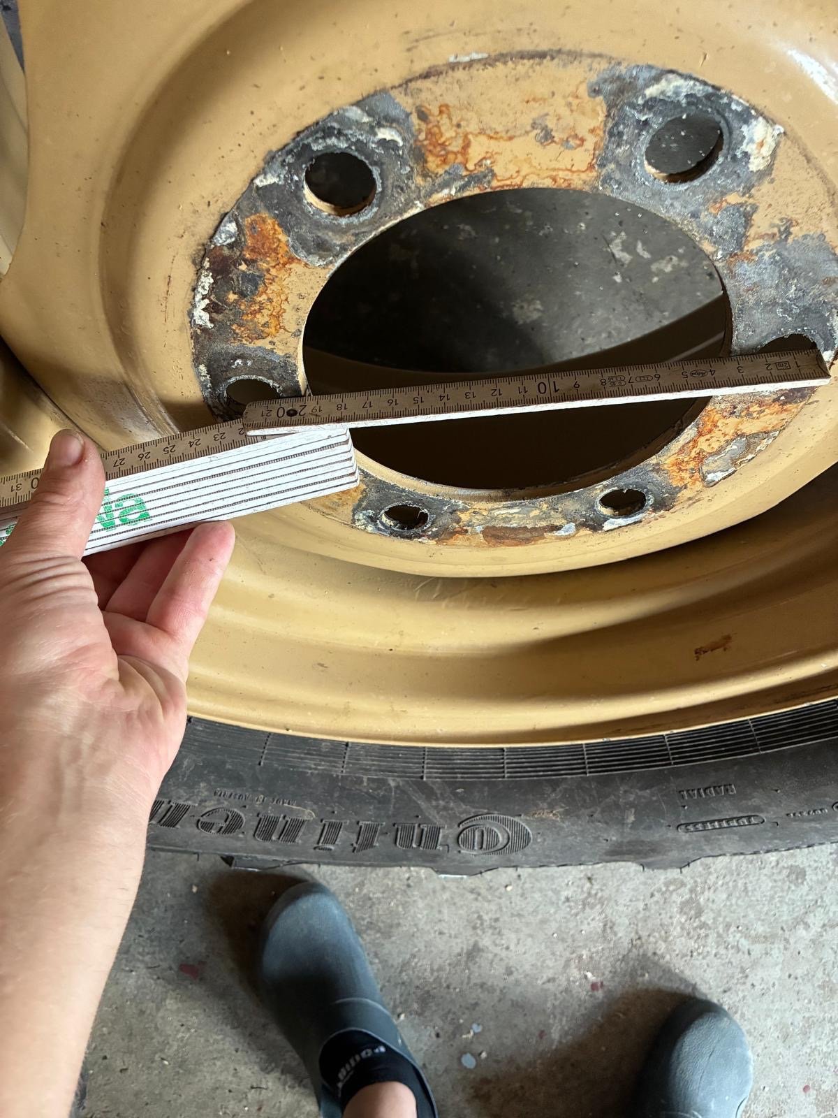 Komplettradsatz tipa Mefro 11x20 6 Loch, Gebrauchtmaschine u Edling (Slika 2)