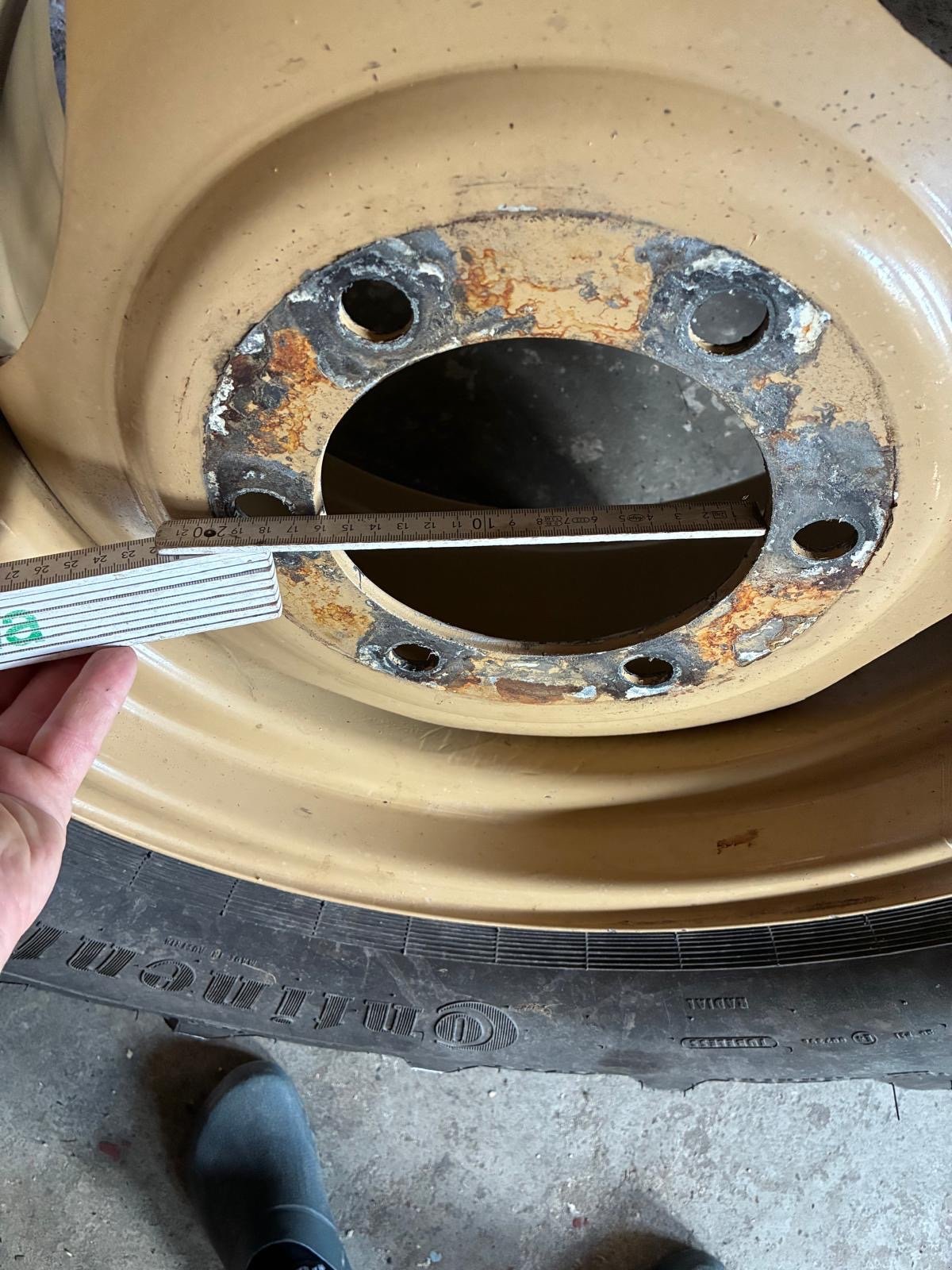 Komplettradsatz tipa Mefro 11x20 6 Loch, Gebrauchtmaschine u Edling (Slika 3)