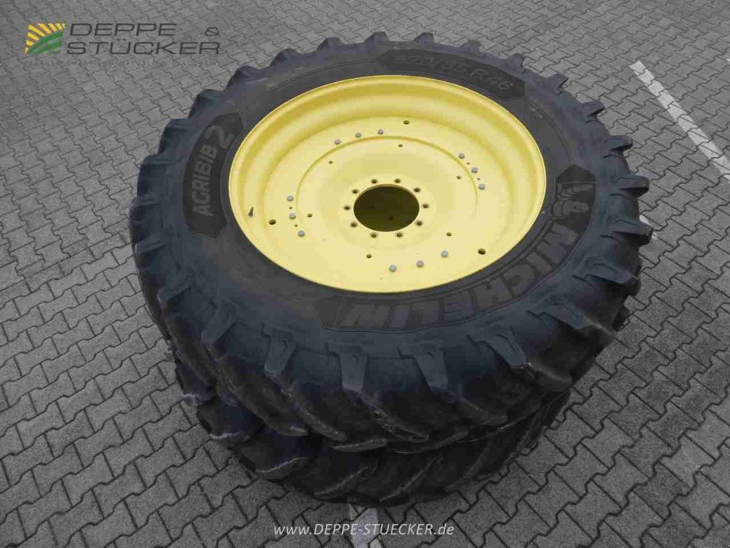 Komplettradsatz van het type Michelin 18.4R30 / 520/85R46 Pflegeräder, Gebrauchtmaschine in Lauterberg/Barbis (Foto 11)