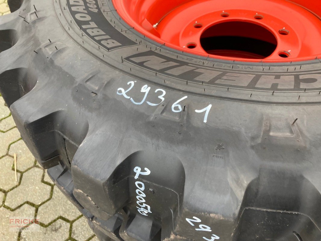 Komplettradsatz of the type Michelin 4 x 460/70R24 Bibload, Gebrauchtmaschine in Bockel - Gyhum (Picture 4)