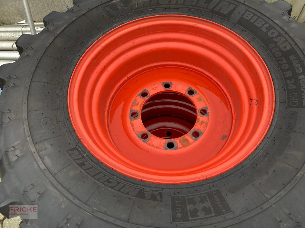 Komplettradsatz of the type Michelin 4 x 460/70R24 Bibload, Gebrauchtmaschine in Bockel - Gyhum (Picture 8)