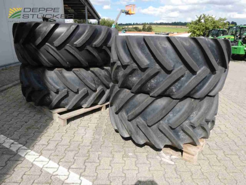 Komplettradsatz του τύπου Michelin 600/65R28 / 650/75R38 MachXBib, Gebrauchtmaschine σε Lauterberg/Barbis (Φωτογραφία 1)