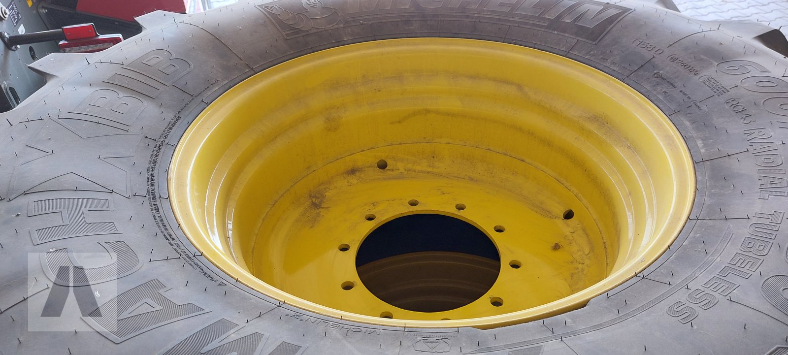 Komplettradsatz του τύπου Michelin 600/70 R30 + 710/70 R42, Neumaschine σε Schwabmünchen (Φωτογραφία 8)