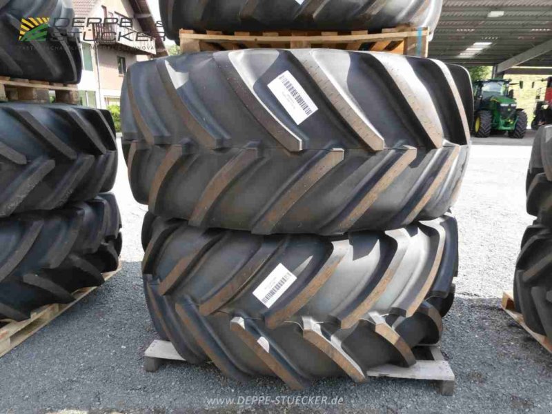 Komplettradsatz del tipo Michelin 600/70R30 / 800/70R38 Michelin MachXBib, Gebrauchtmaschine In Lauterberg/Barbis (Immagine 1)