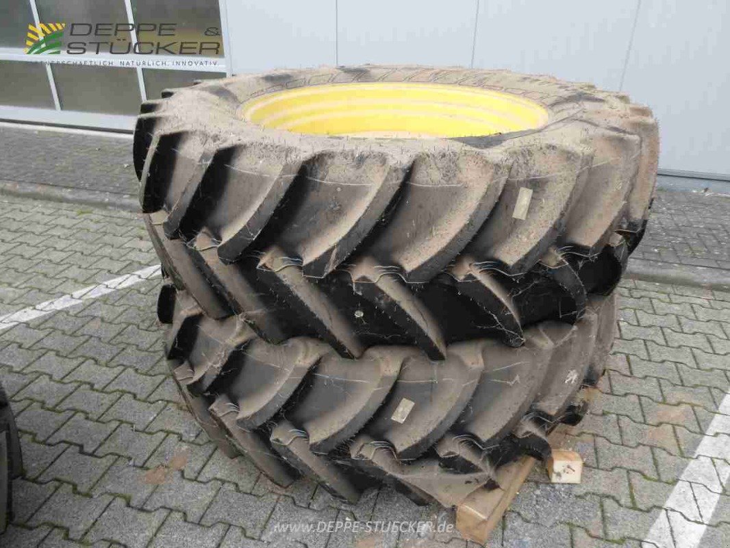 Komplettradsatz des Typs Mitas 480/65R24 und 540/65R38 Mitas AC65, Gebrauchtmaschine in Lauterberg/Barbis (Bild 4)