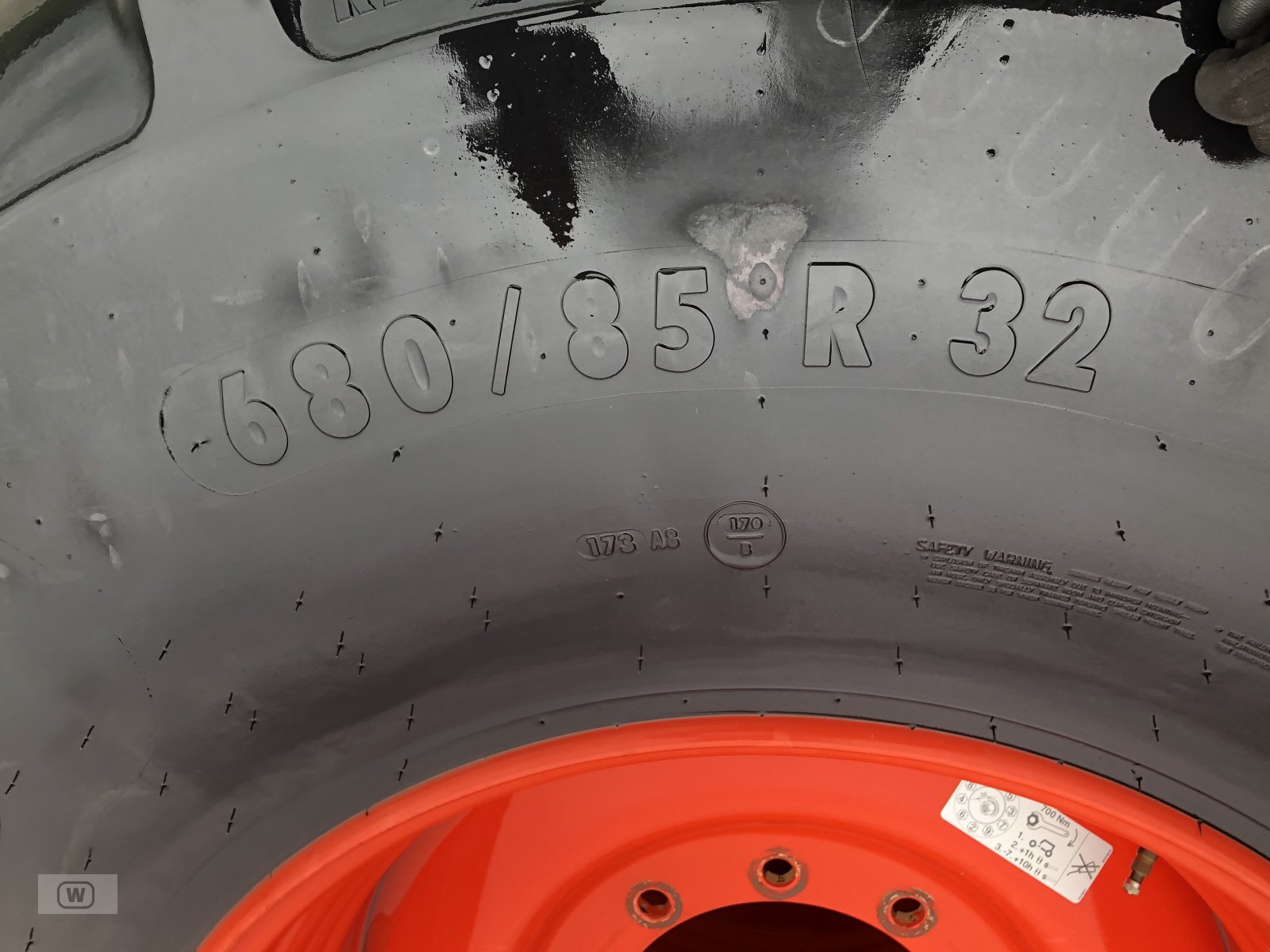 Komplettradsatz του τύπου Mitas 680/85 R32, Gebrauchtmaschine σε Zell an der Pram (Φωτογραφία 23)