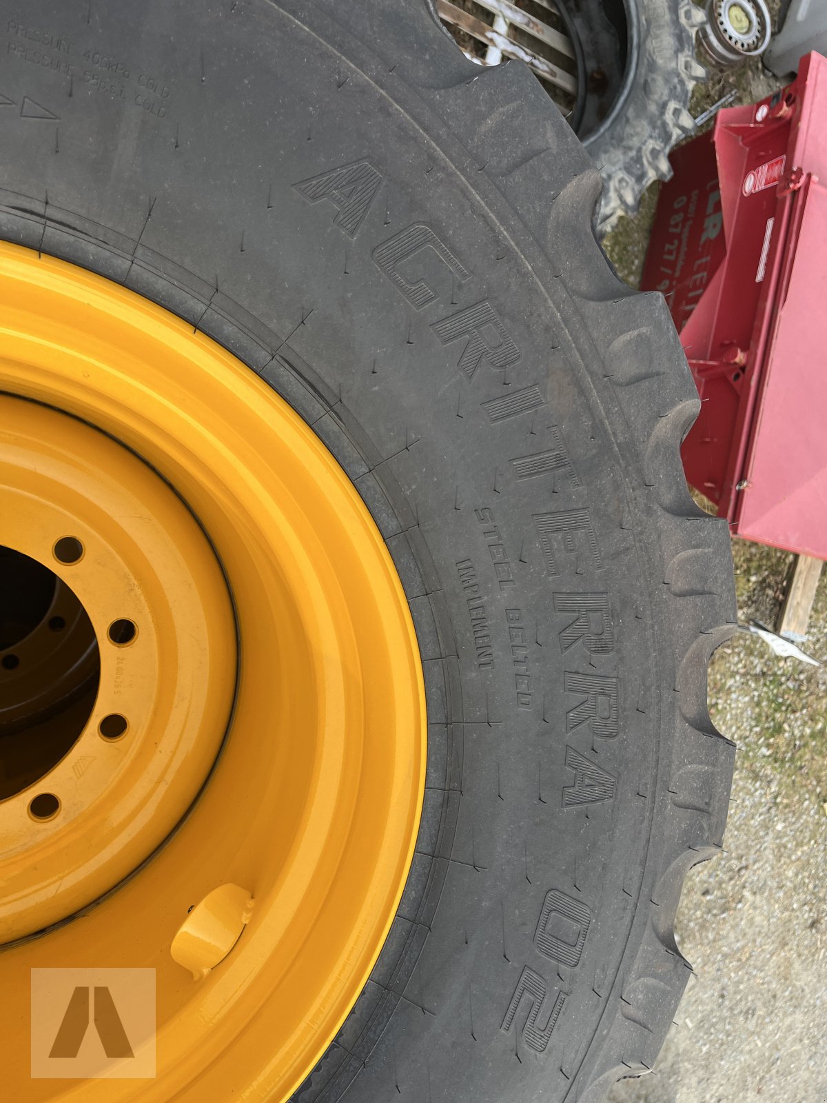 Komplettradsatz typu Mitas 710/50R26,5, Neumaschine v Tettenweis I Karpfham (Obrázek 4)