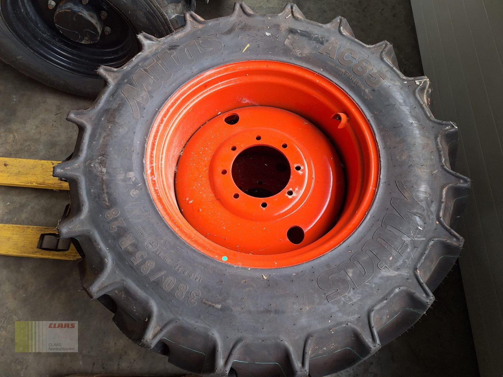 Komplettradsatz tipa Mitas Radsatz 380 / 85 R28 AC85 - Arion 400 / 500, Gebrauchtmaschine u Schwend (Slika 1)