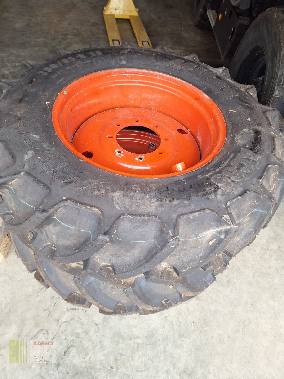 Komplettradsatz tipa Mitas Radsatz 380 / 85 R28 AC85 - Arion 400 / 500, Gebrauchtmaschine u Schwend (Slika 3)