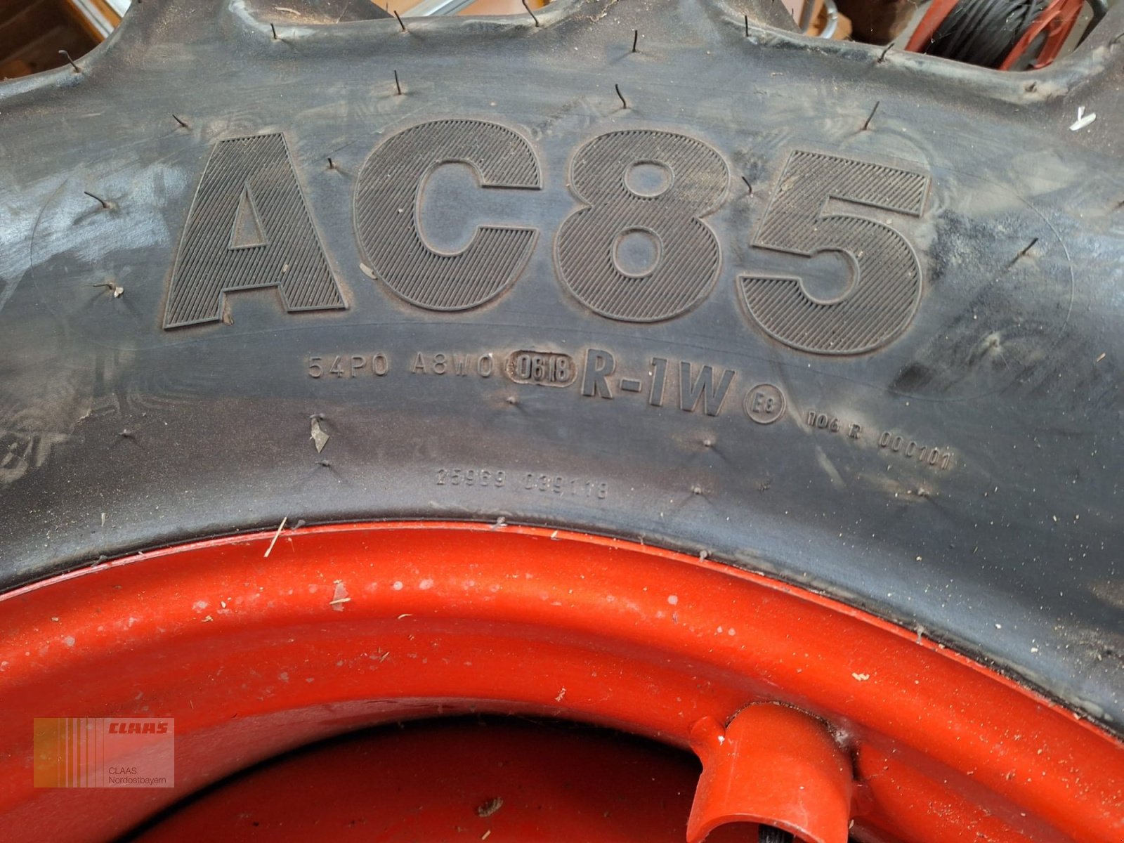 Komplettradsatz tipa Mitas Radsatz 380 / 85 R28 AC85 - Arion 400 / 500, Gebrauchtmaschine u Schwend (Slika 7)