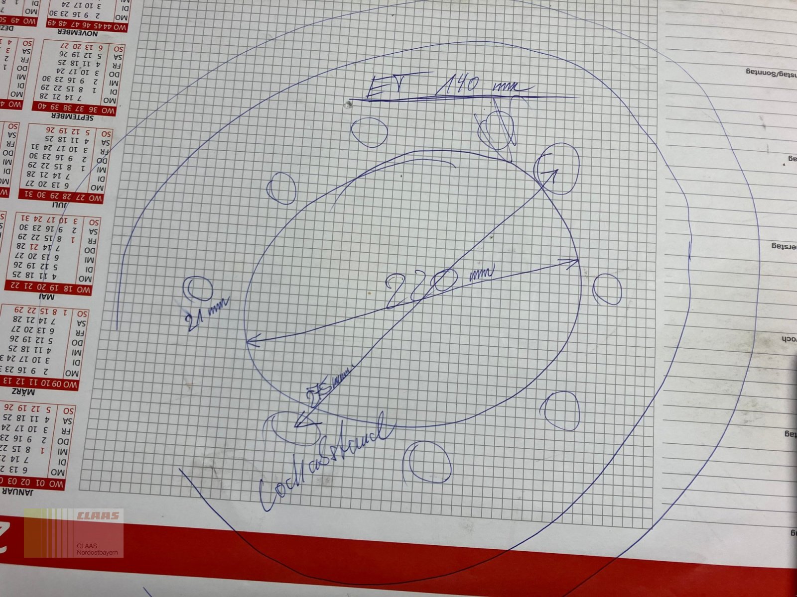 Komplettradsatz tip Mitas Radsatz 380 / 85 R28 AC85 - Arion 400 / 500, Gebrauchtmaschine in Schwend (Poză 13)