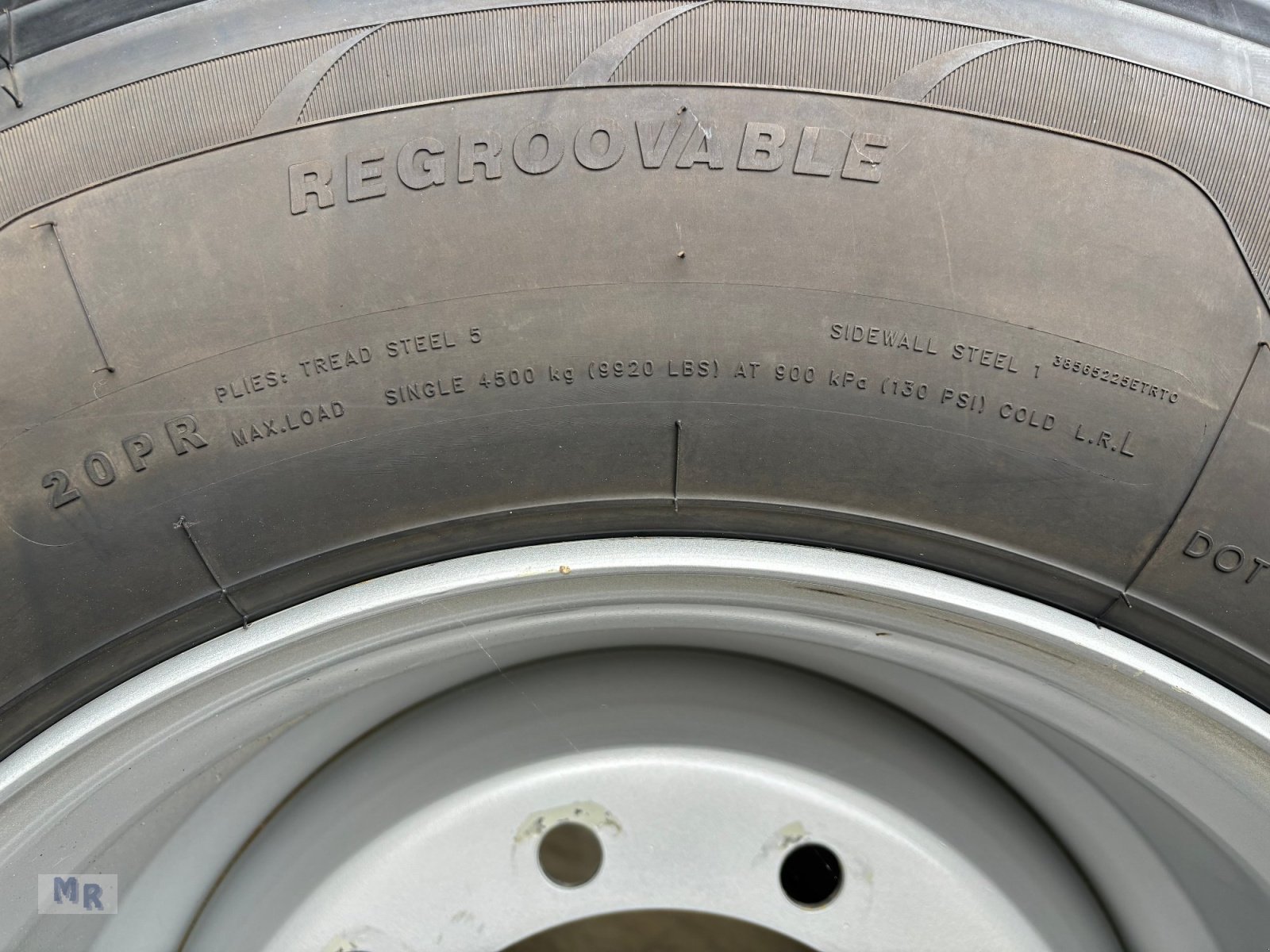 Komplettradsatz typu Sailun 385/65 R22,5 STR1+, Neumaschine w Greven (Zdjęcie 3)