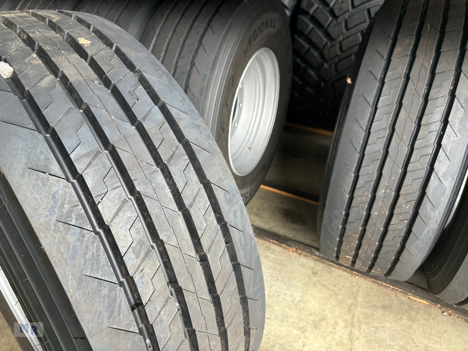 Komplettradsatz typu Sailun 385/65 R22,5 STR1+, Neumaschine w Greven (Zdjęcie 6)