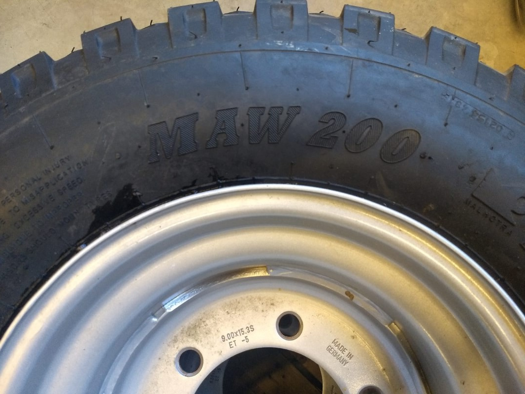 Komplettradsatz του τύπου Sonstige 11.5 80-15.3 Malhotra Maw  200, Gebrauchtmaschine σε Rhinow (Φωτογραφία 3)