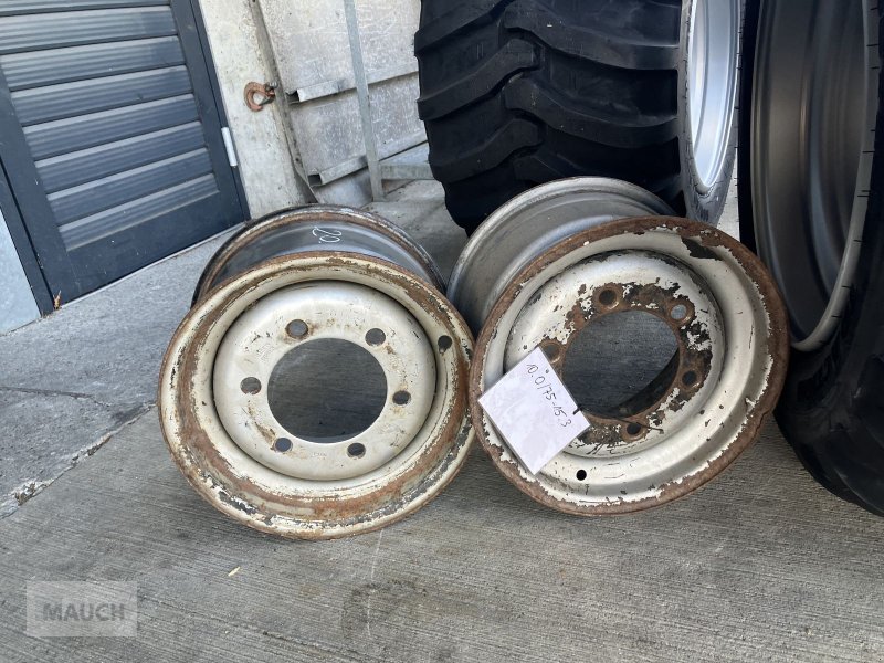 Komplettradsatz del tipo Sonstige 2x 6-Loch Felgen 9.00x15.3 ET80, Gebrauchtmaschine In Burgkirchen (Immagine 1)