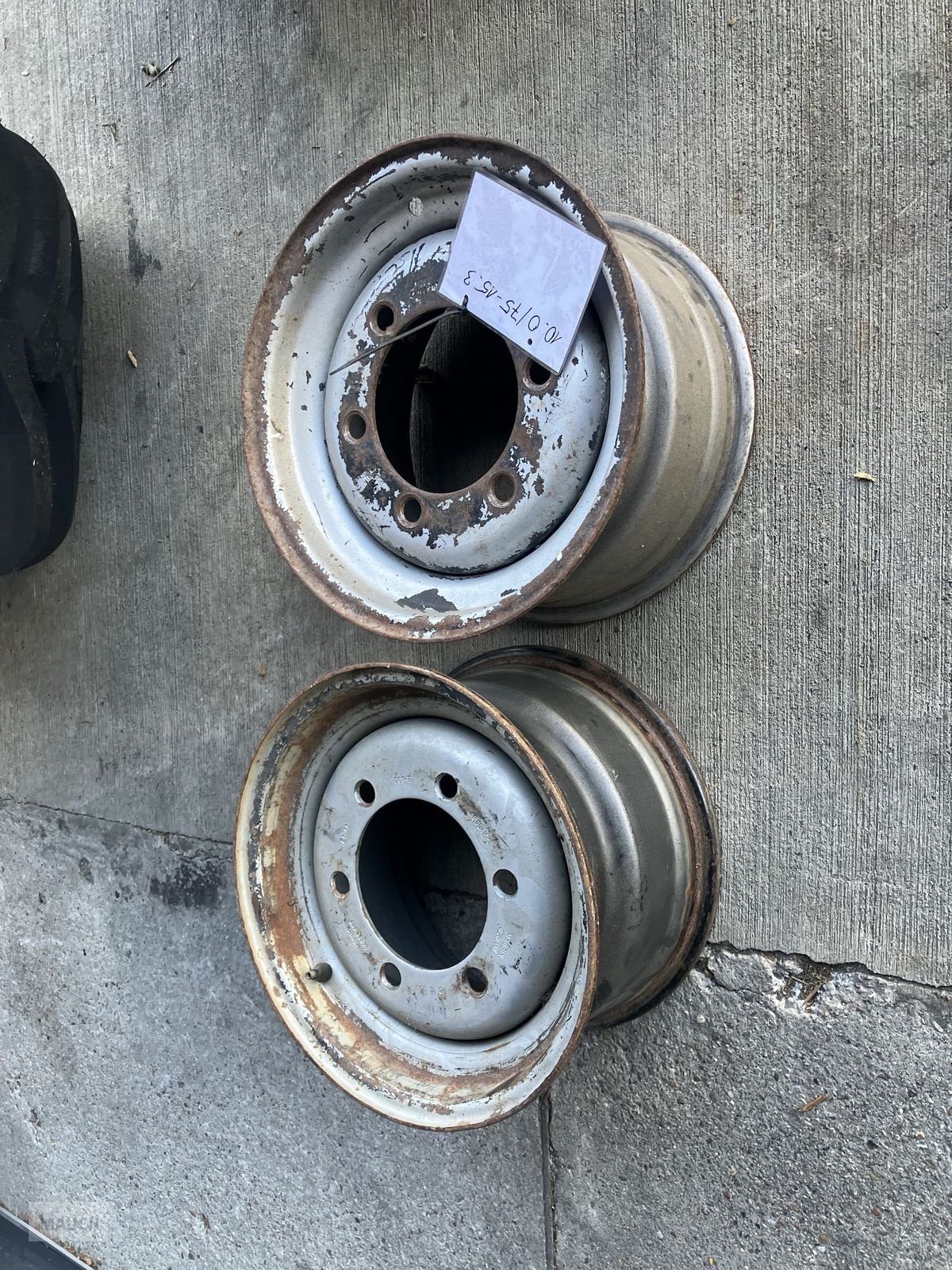 Komplettradsatz typu Sonstige 2x 6-Loch Felgen 9.00x15.3 ET80, Gebrauchtmaschine v Burgkirchen (Obrázek 2)