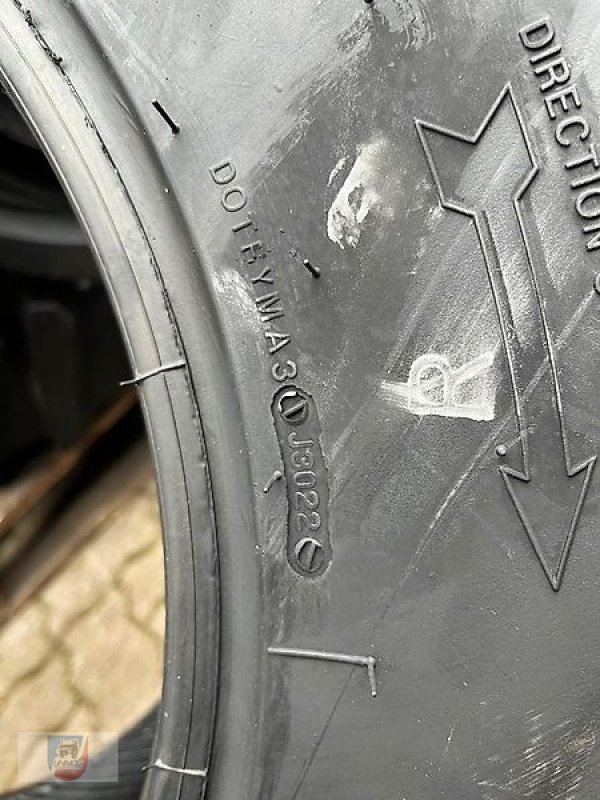 Komplettradsatz του τύπου Sonstige Reifen BKT 425 75 R 20 Unimog 90Km/h DOT2023 inkl. Mwst., Gebrauchtmaschine σε Fitzen (Φωτογραφία 8)