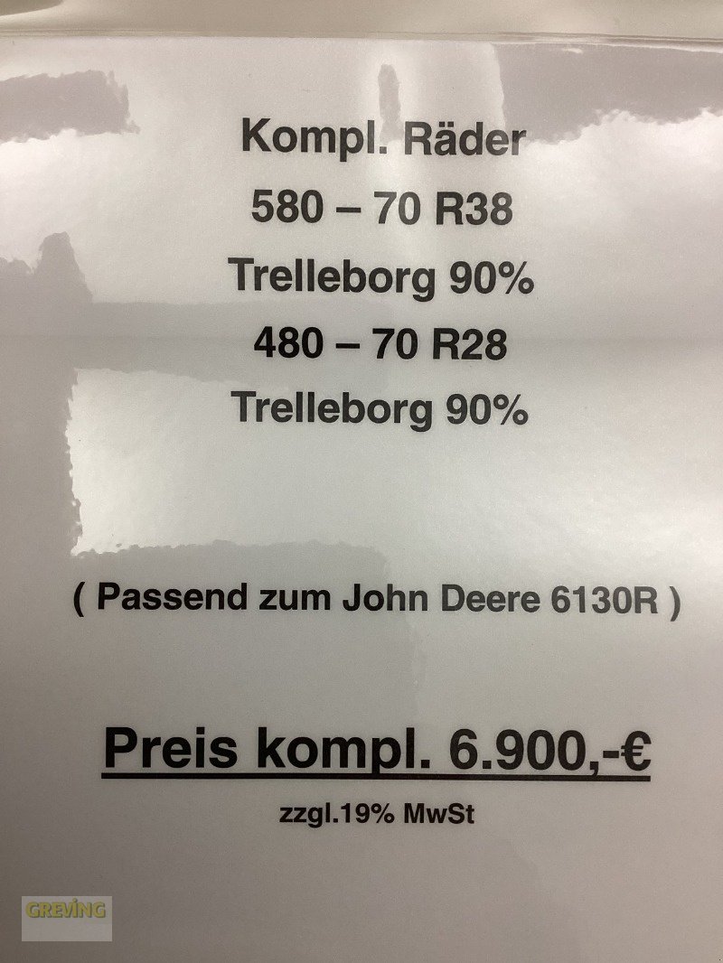Komplettradsatz des Typs Trelleborg 580/70R38 + 480/70R28, Gebrauchtmaschine in Kevelaer (Bild 2)