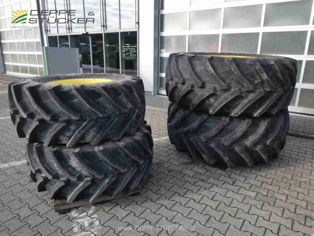 Komplettradsatz tipa Trelleborg 600/65R28 / 710/70R38, Gebrauchtmaschine u Lauterberg/Barbis (Slika 1)