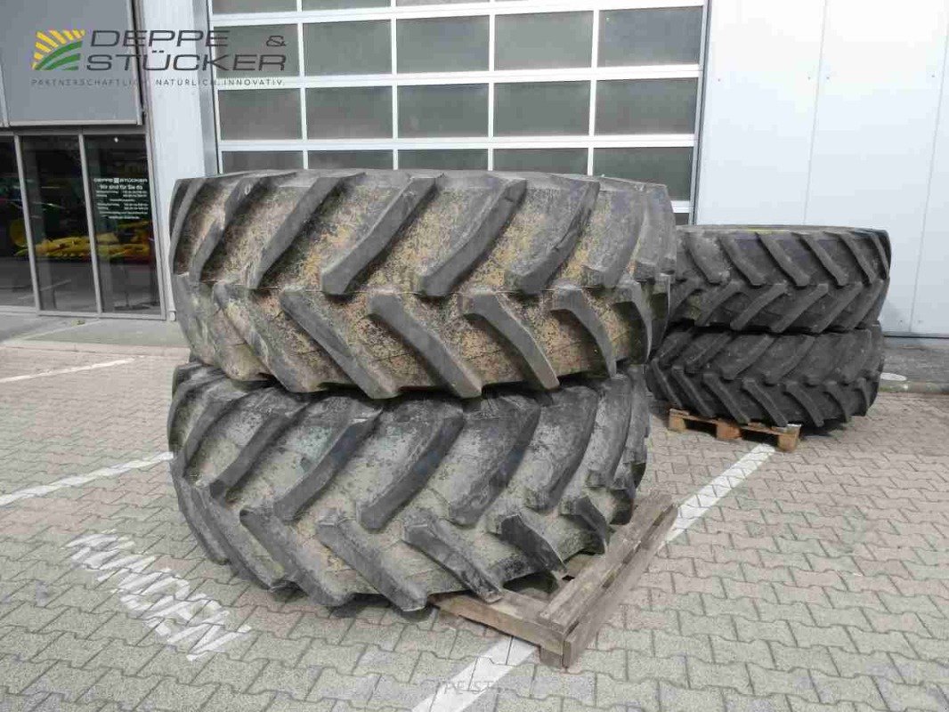 Komplettradsatz des Typs Trelleborg 600/70R30 / 710/75R42 TM 900, Gebrauchtmaschine in Lauterberg/Barbis (Bild 1)