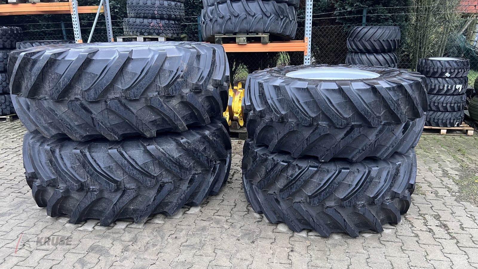 Komplettradsatz a típus Trelleborg VF 710/70 R42 + 600/70 R30, Neumaschine ekkor: Fürstenau (Kép 1)