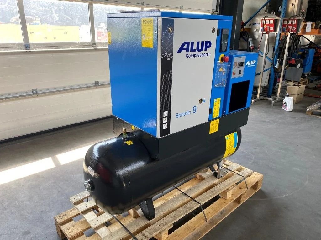 Kompressor tip Alup Sonetto 9+ 270 Elektrische Schroefcompressor met ketel en droger, Neumaschine in VEEN (Poză 2)