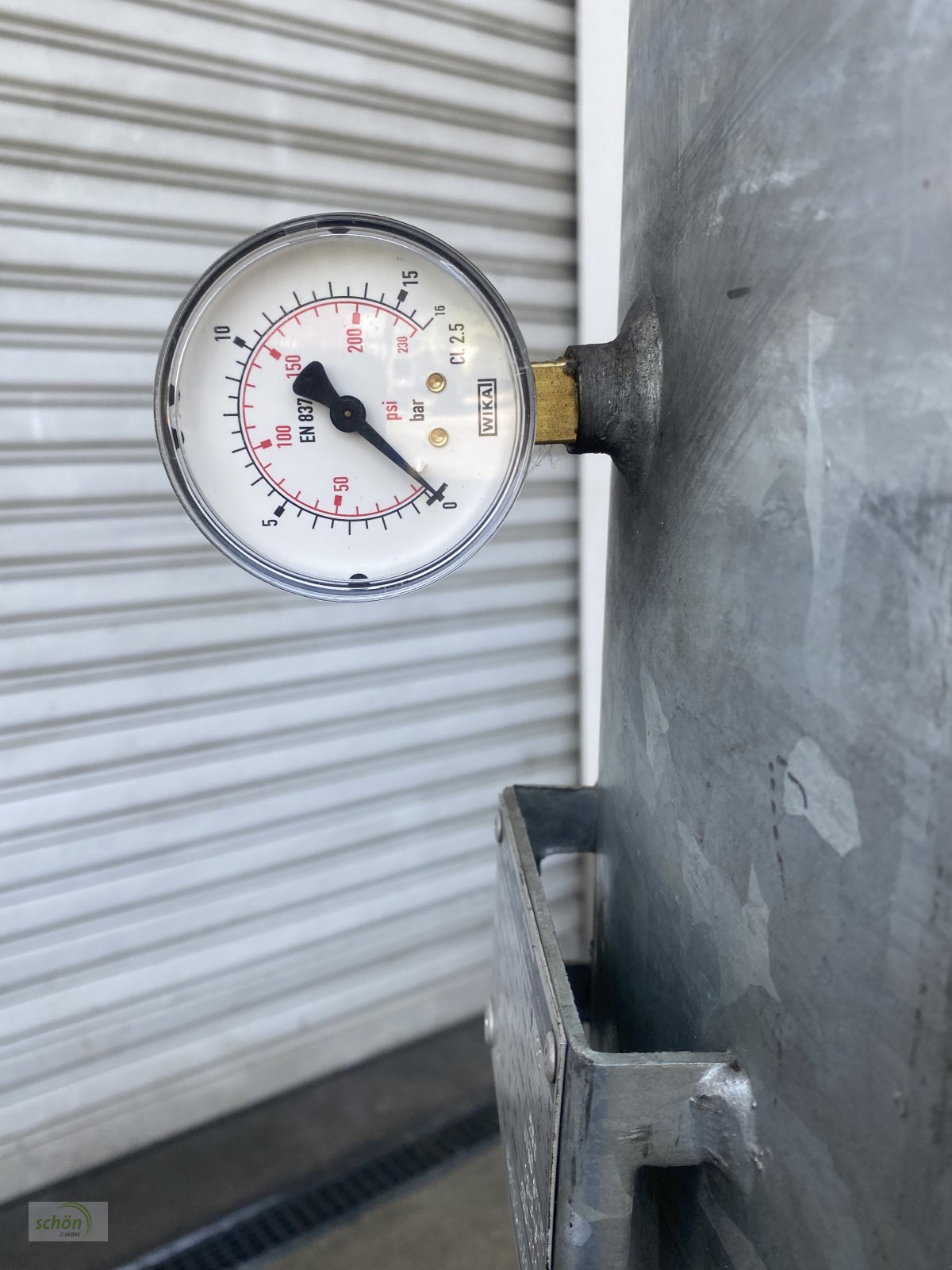 Kompressor van het type Atlas Copco GA10 Kompressor mit FX50 Kältetrockner und Kessel, Gebrauchtmaschine in Burgrieden (Foto 3)