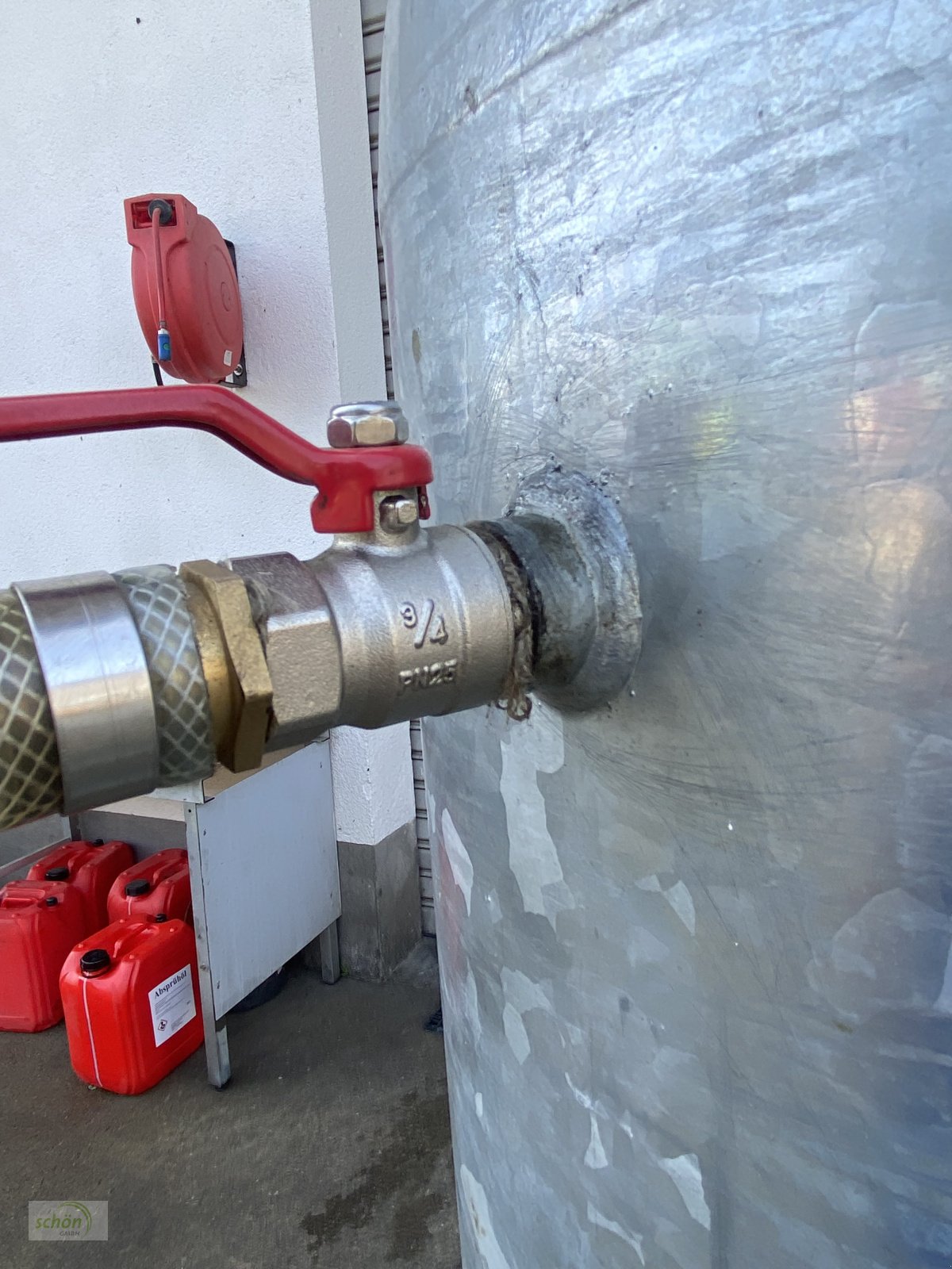 Kompressor van het type Atlas Copco GA10 Kompressor mit FX50 Kältetrockner und Kessel, Gebrauchtmaschine in Burgrieden (Foto 8)