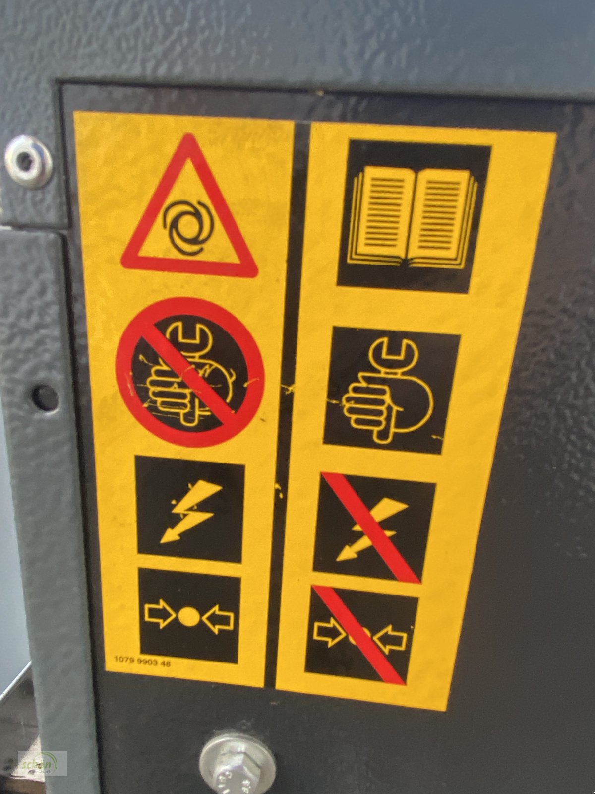 Kompressor van het type Atlas Copco GA10 Kompressor mit FX50 Kältetrockner und Kessel, Gebrauchtmaschine in Burgrieden (Foto 13)