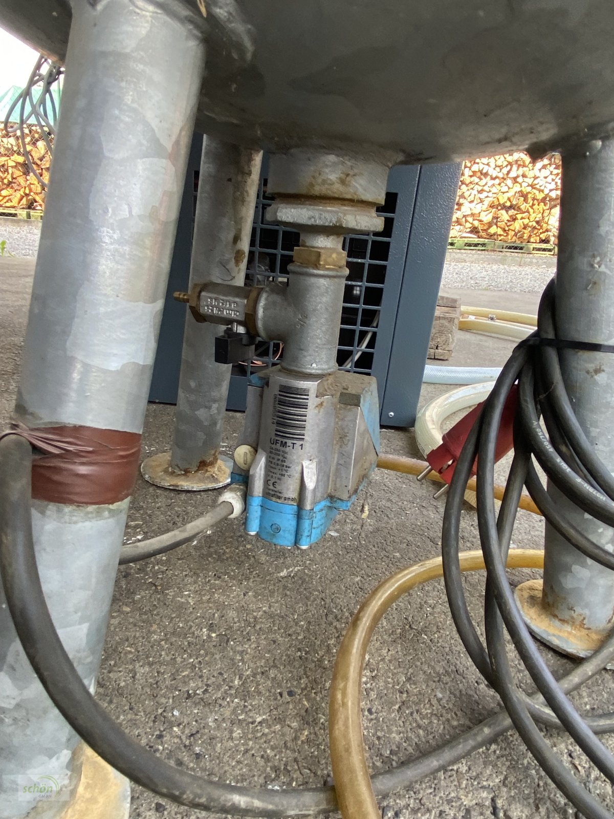 Kompressor van het type Atlas Copco GA10 Kompressor mit FX50 Kältetrockner und Kessel, Gebrauchtmaschine in Burgrieden (Foto 24)