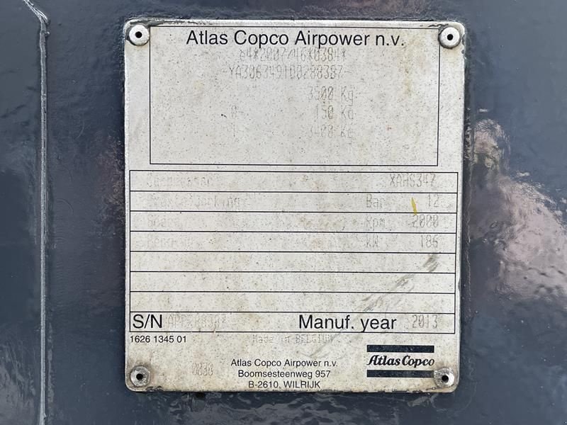 Kompressor от тип Atlas Copco XAHS 347 CD - N, Gebrauchtmaschine в Waregem (Снимка 5)