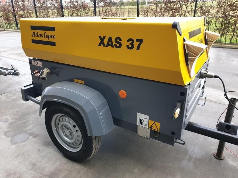 Kompressor Türe ait Atlas Copco XAS 37 KD, Gebrauchtmaschine içinde Waregem (resim 10)