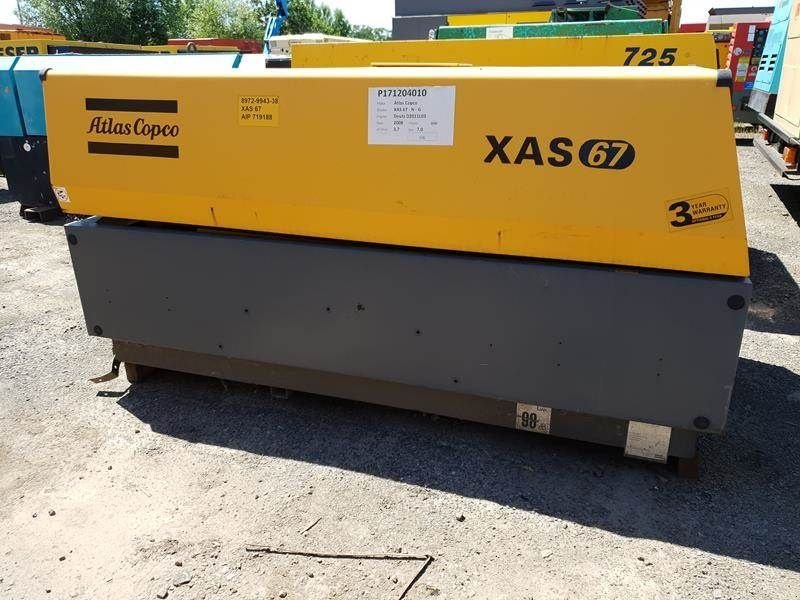 Kompressor van het type Atlas Copco XAS 67 DD - N - G BOX, Gebrauchtmaschine in Waregem (Foto 2)