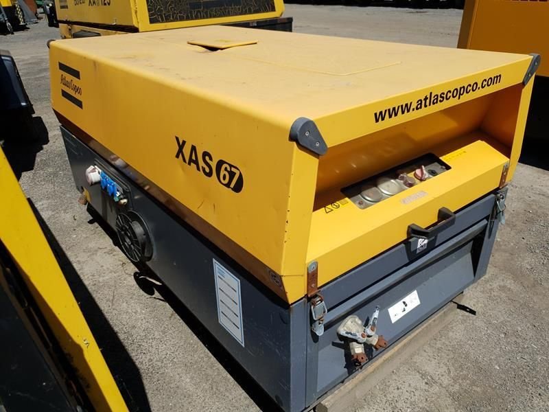 Kompressor от тип Atlas Copco XAS 67 DD - N - G BOX, Gebrauchtmaschine в Waregem (Снимка 4)