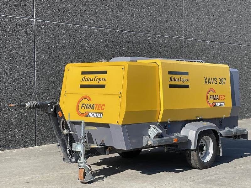 Kompressor Türe ait Atlas Copco XAVS 287, Gebrauchtmaschine içinde Waregem (resim 1)